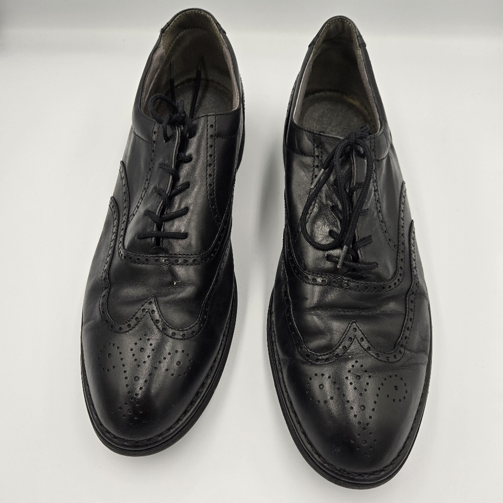 Rockport Black Leather Oxford Shoes